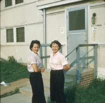 Catherine Scheder and Mary Ashby